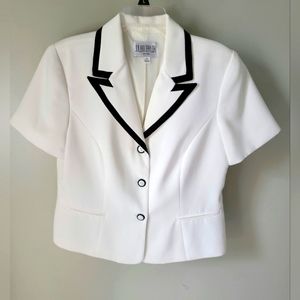 Julian Taylor Suit Jacket Top Size 14